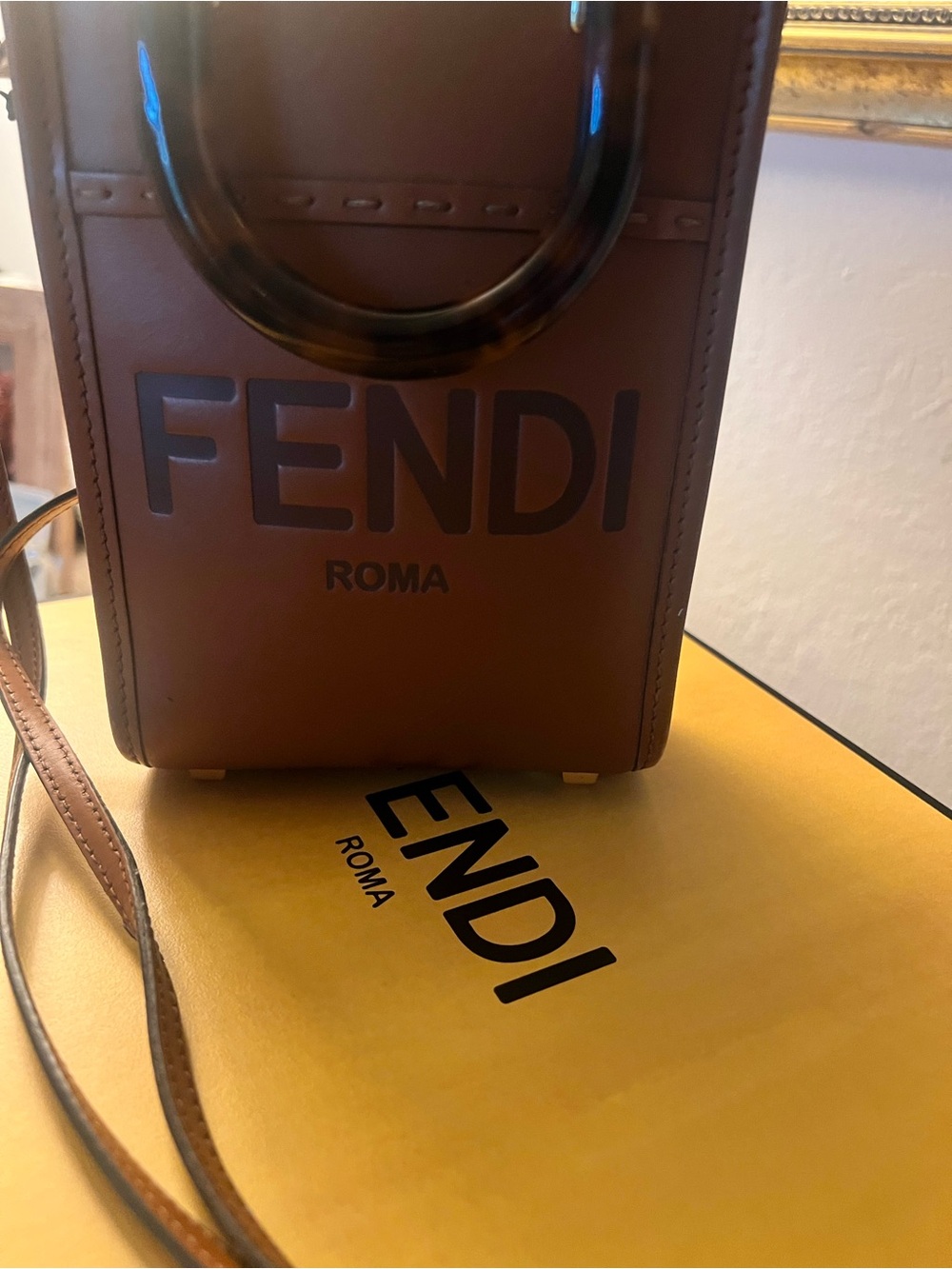 Fendi mini sunshine shopper - Picture 3 of 12